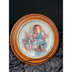 Puppy Dog Tails Plate By Lee Bogle, Heaven Scent Collection 1994 Bradford Exchan